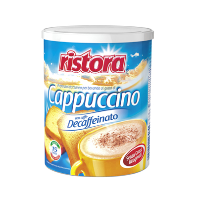 RISTORA PREPARATO CAPPUCCINO DECAFFEINATO GR.250