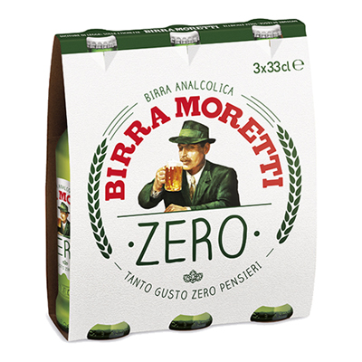 BIRRA MORETTI ZERO CL.33X3