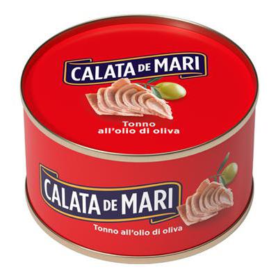 CALATA DE MARI TONNO GR.160 OLIO OLIVA