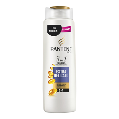 PANTENE SHAMPOO EXTRA DELICATO3IN1 ML.225