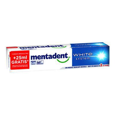 MENTADENT DENTIFRICIO WHITE SYSTEM ML.75 O.S.