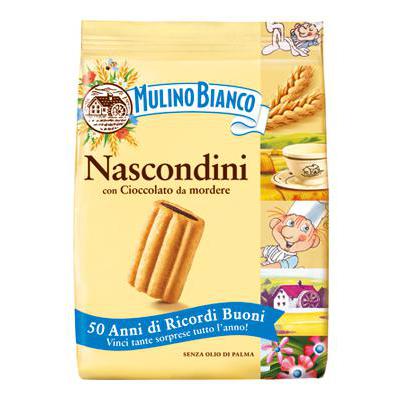 MULINO BIANCO NASCONDINI BISCOTTI GR.600