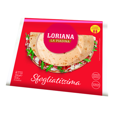 LORIANA PIADINA SFOGLIATISSIMAGR.350 X 3 PEZZI