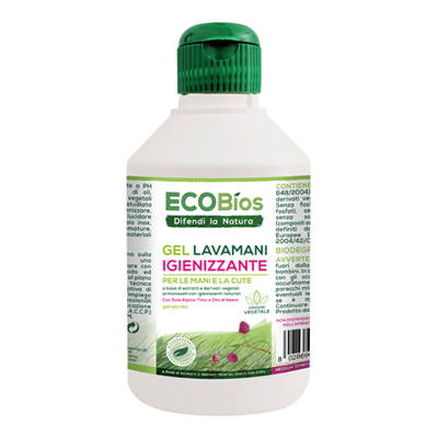 ECOBIOS GEL LAVAMANI IGIENIZZANTE ML.250