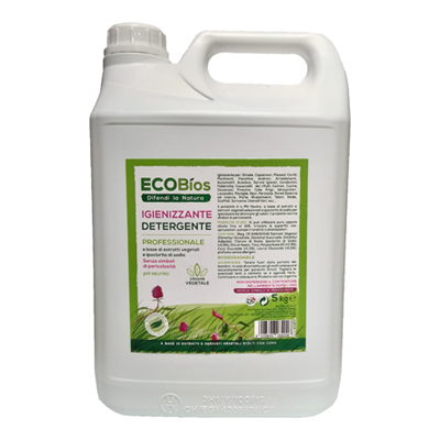 ECOBIOS IGIENIZZANTE DETERGENTE KG.5 TANICA